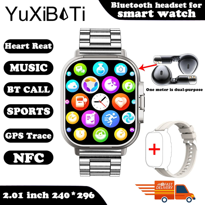 Smart Watch 2 em 1 relogio Smart e fone bluetooth