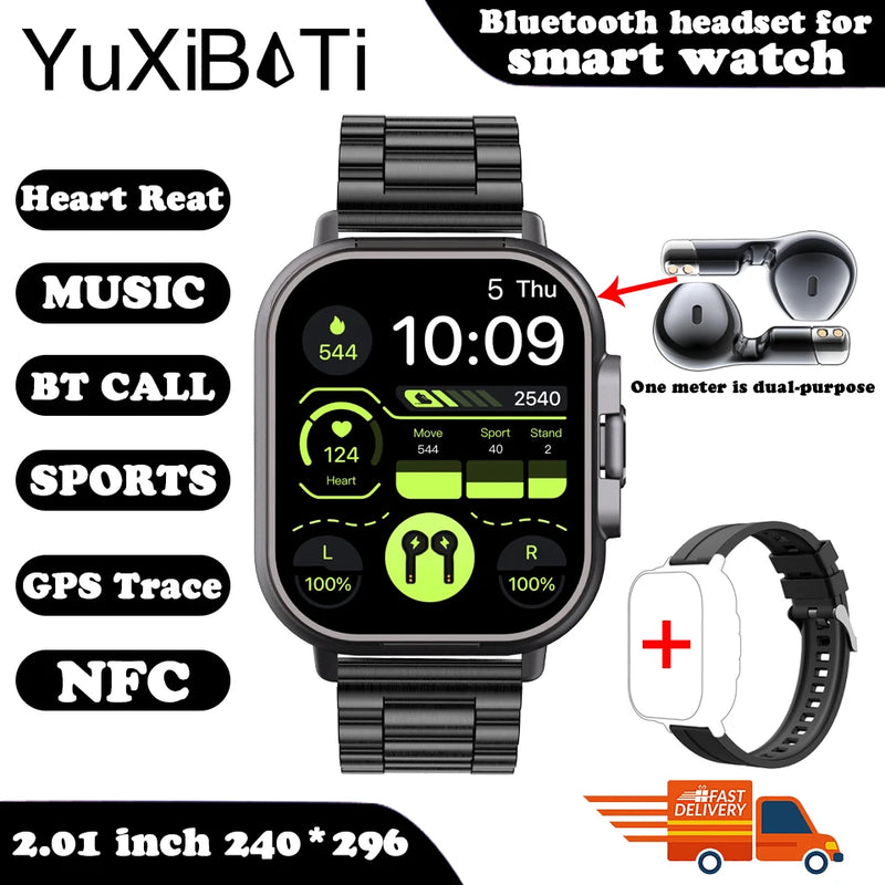 Smart Watch 2 em 1 relogio Smart e fone bluetooth