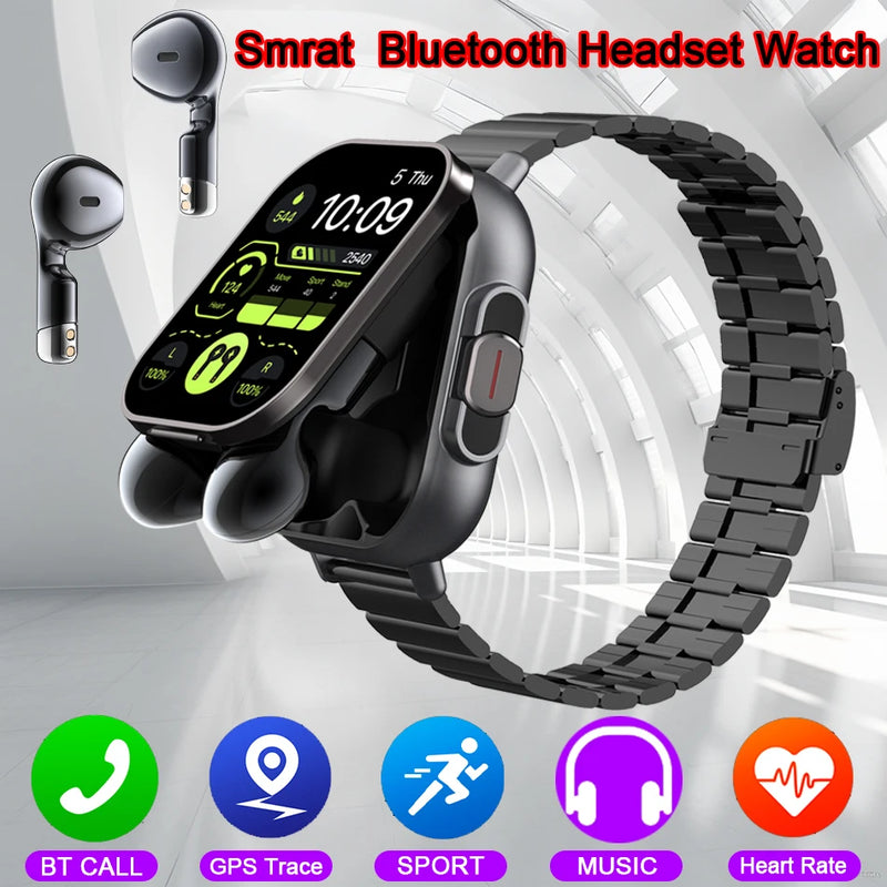 Smart Watch 2 em 1 relogio Smart e fone bluetooth