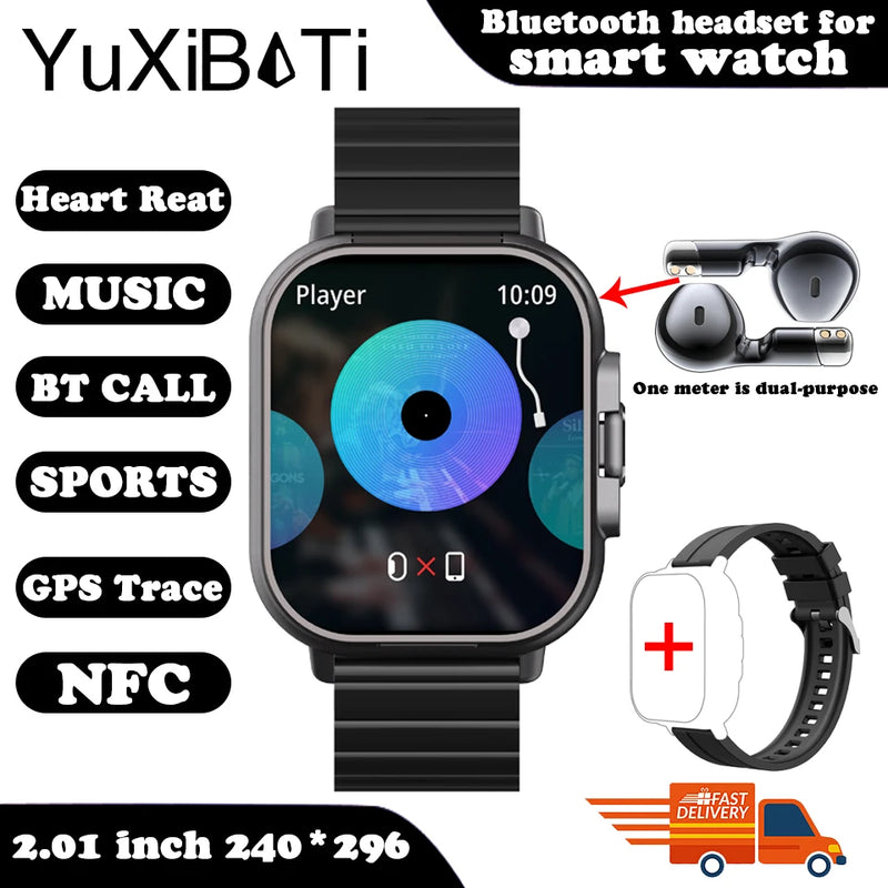 Smart Watch 2 em 1 relogio Smart e fone bluetooth